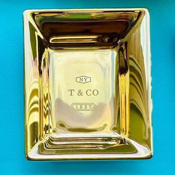 Tiffany & Co Metallic Vide Poche - Picture 1 of 2